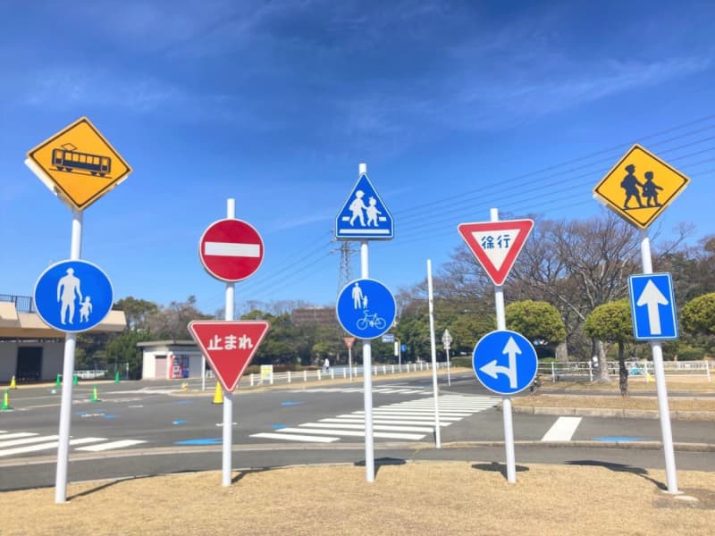【交通公園】キッズ自転車免許証がもらえたよ！幼児向け講習会に参加してみた（北九州市小倉北区）