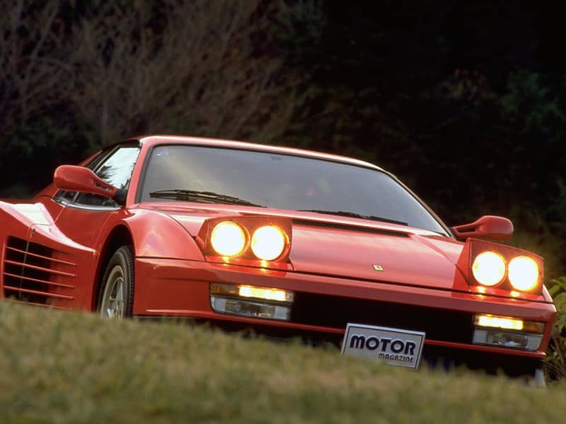 Testarossa appeared as Ferrari's flagship and was a great success [Supercar Chronicle / ...