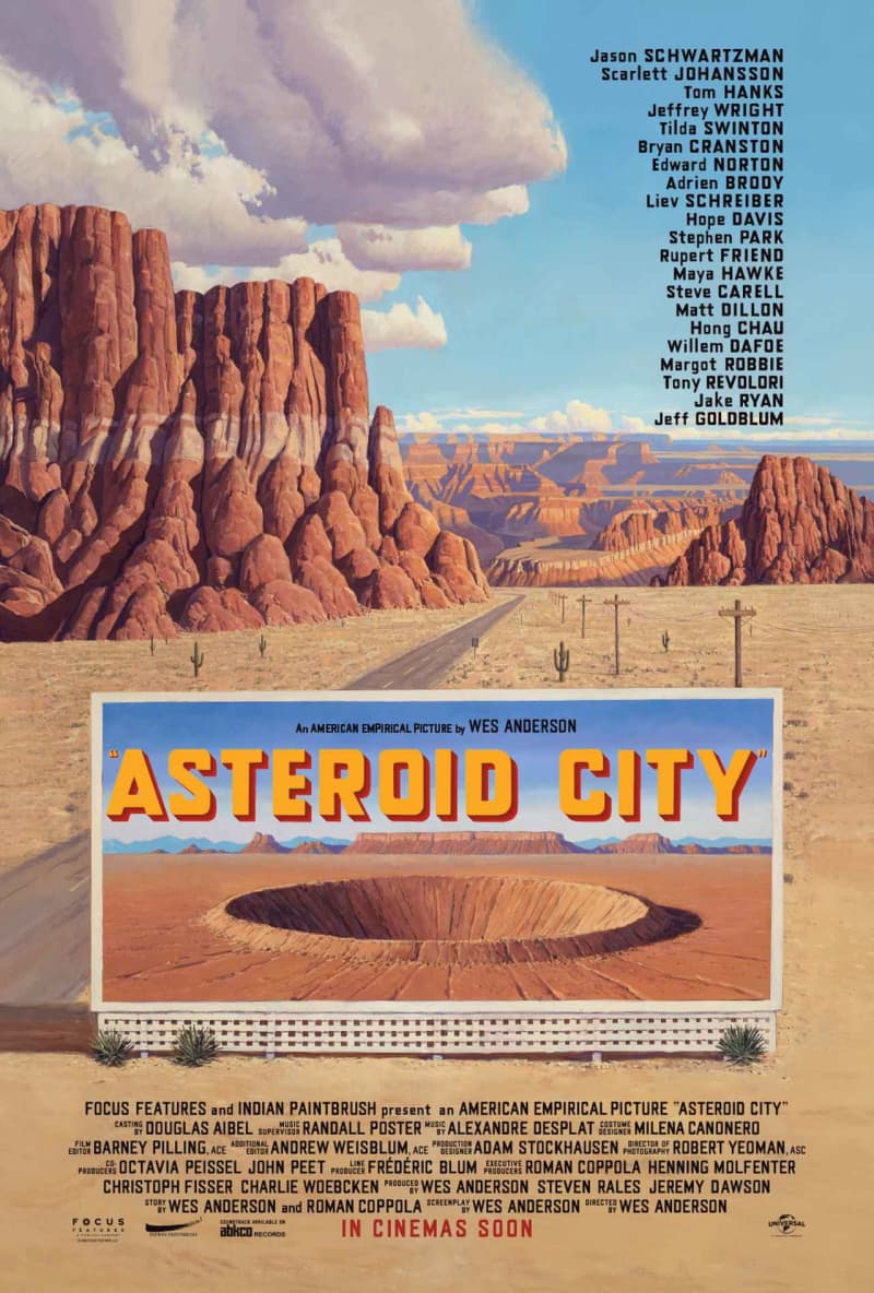 ウェス・アンダーソン監督最新作『Asteroid City(原題)』、9月1日公開決定