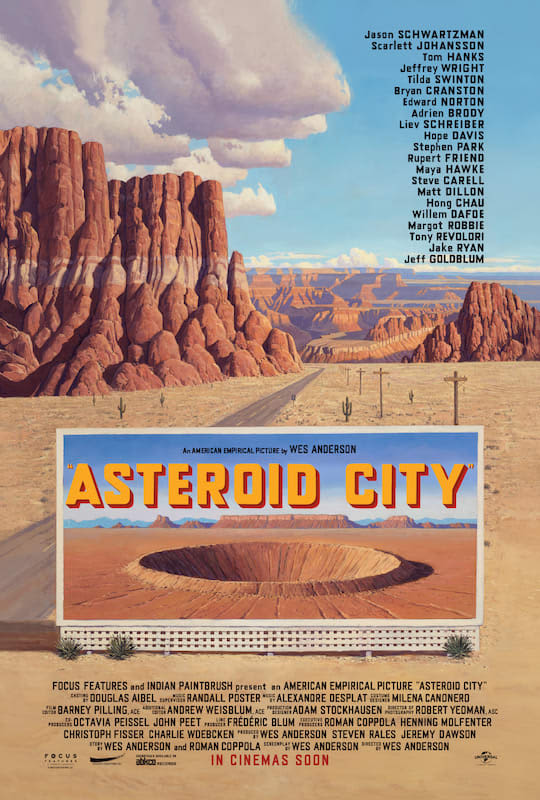 Wes Anderson's latest work "Asteroid City" will be released in Japan on September 9 Tom Han…