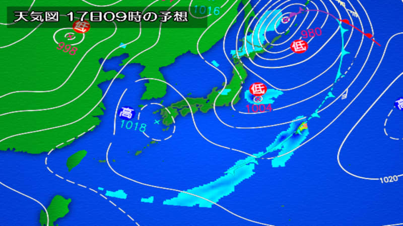 北日本や北陸は雲優勢の空 西日本～東日本の太平洋側は晴れ