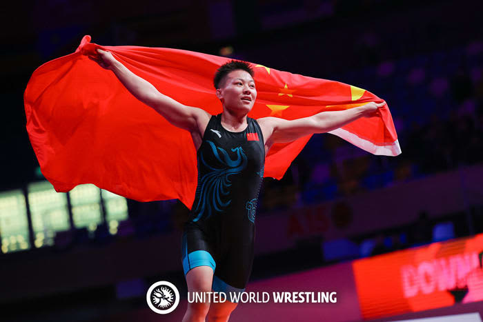 ＜レスリング＞4年ぶりに出場の中国が2階級で優勝…2023年アジア選手権・女子