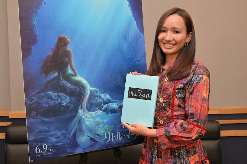 New star of the musical world “Erika Toyohara” has been selected to play the role of Ariel in the live-action version of “The Little Mermaid”