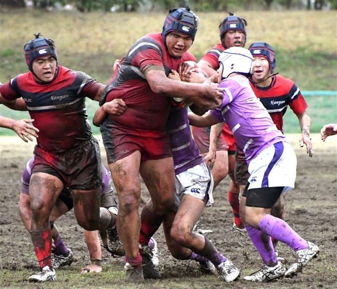 Rugby World's Big Hope Nagasaki Minamiyama High School 2nd Year, Motoyama Karyu Elementary School Sumo Kyushu Champion