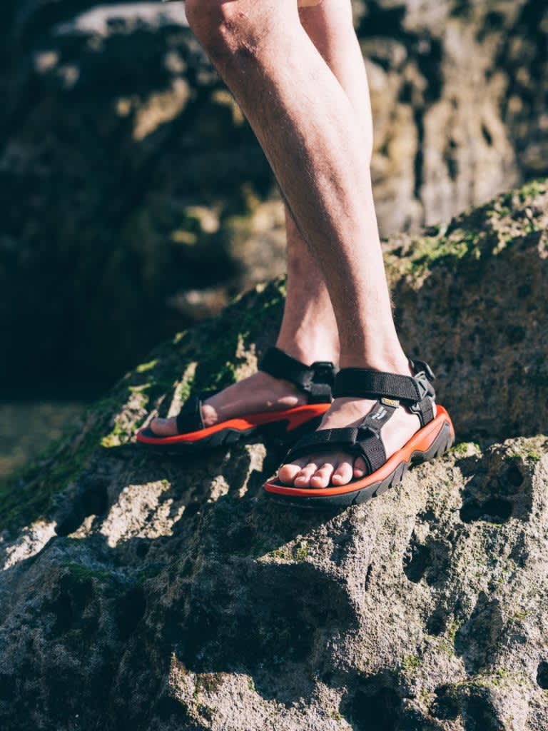 "NANGA" x Teva collaboration sandals now on sale!Sole with excellent durability and grip