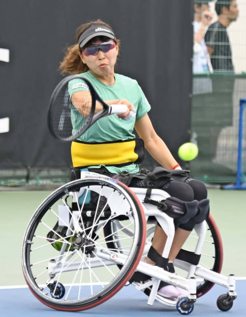 <Wheelchair Tennis/Iizuka International> Momoko Otani (Nishikyushu Univ.-Japan Post Insurance) enters the quarterfinals