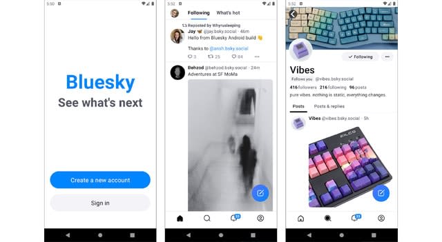 Distributed SNS “Bluesky” Android app. Backed by Twitter Founder Jack Dorsey