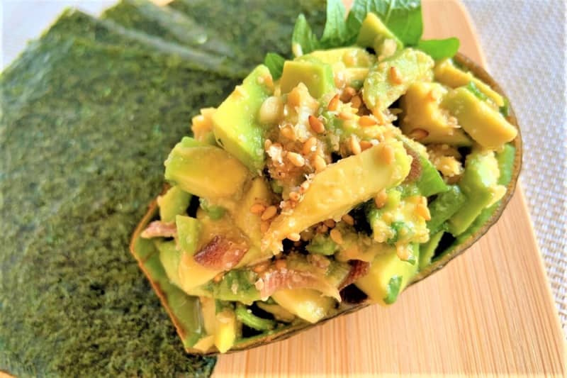 Today's dish "Avocado namero" recipe is too good... Easy and perfect for snacks GW party...