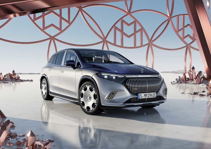 Mercedes-Maybach debuts the brand's first all-electric model
