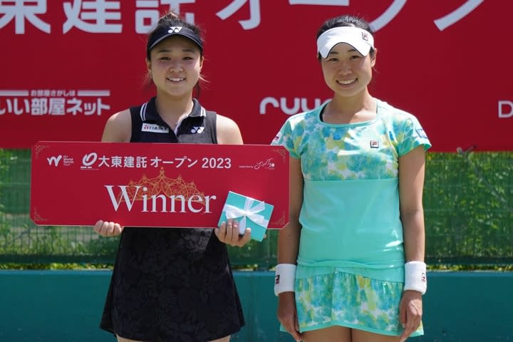 15-year-old Natsumi Kawaguchi wins the newly established "W20 Osaka Daito Trust Open"! ITF following Asia International in March…