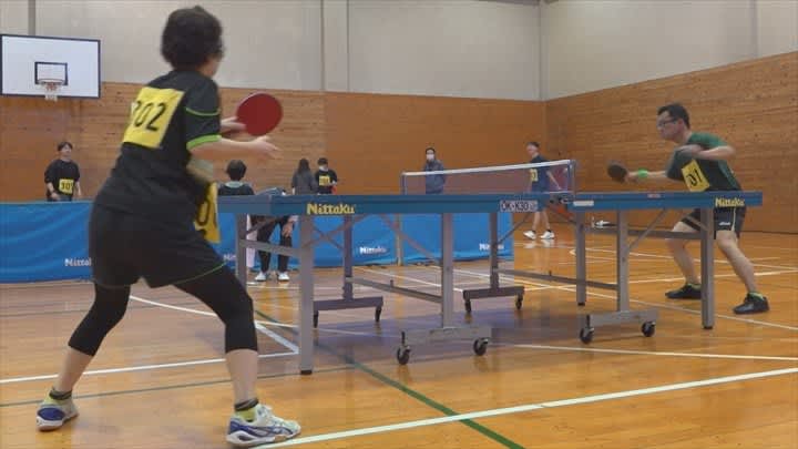 Yamanashi Prefecture's largest sports tournament for people with disabilities opens Athletes compete fiercely On the first day, the 23rd, table tennis, swimming, etc. Yamanashi
