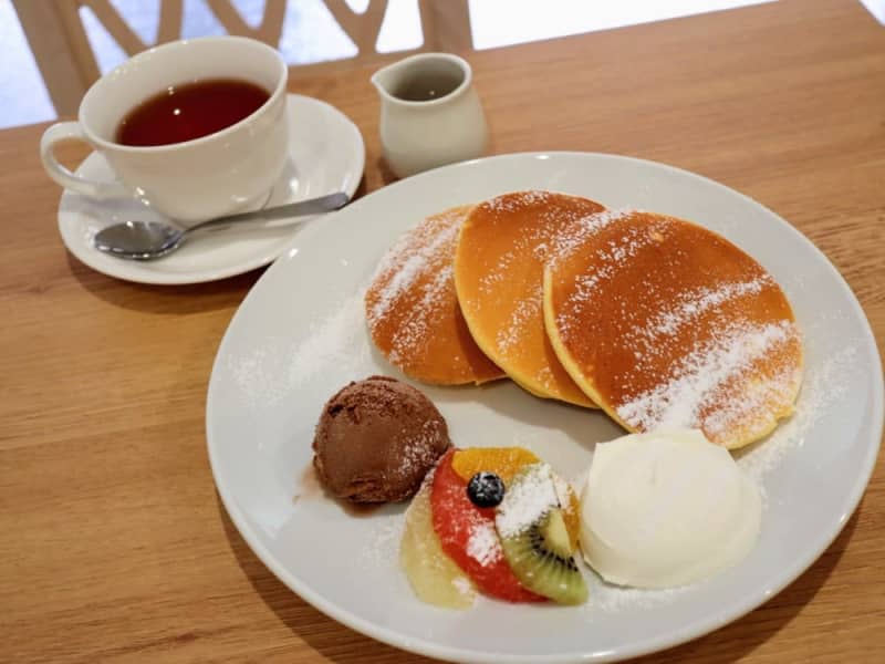仙台にオープンしたパティスリーカフェで「ケーキ屋さんのパンケーキ」