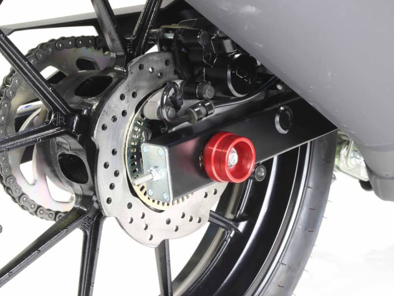 転倒時のバイクを保護　GSX-R125用リアアクスルスライダーが登場