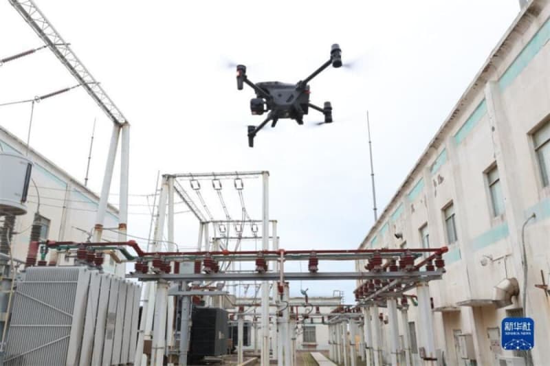 Automated Remote Inspection of Power Grid Safety Drones - China