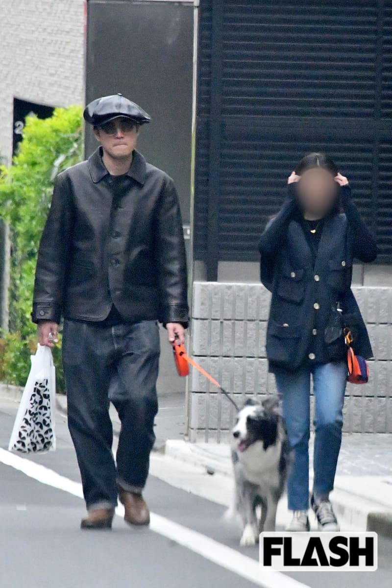 間宮祥太朗、同棲彼女と「いちゃつきエステ200分」…2人で仲よく犬の散歩も【写真あり】