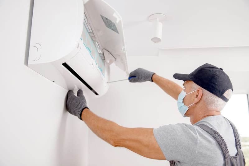 How much can you save if you do it yourself without asking a contractor to clean the air conditioner?