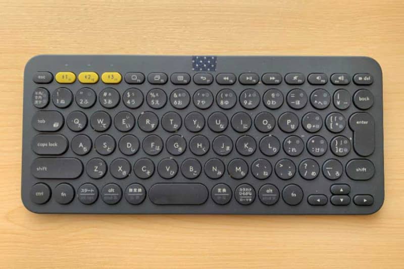 A computer keyboard that is worried about dirt How to easily clean it with daily necessities I tried