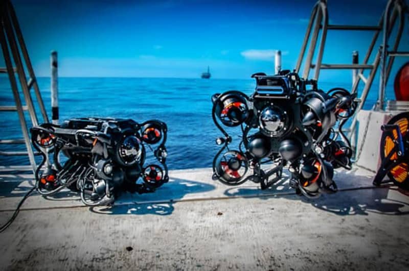 Oceanbotics announces underwater survey drone "SRV-8X OPTIMUS ROV". SRV…