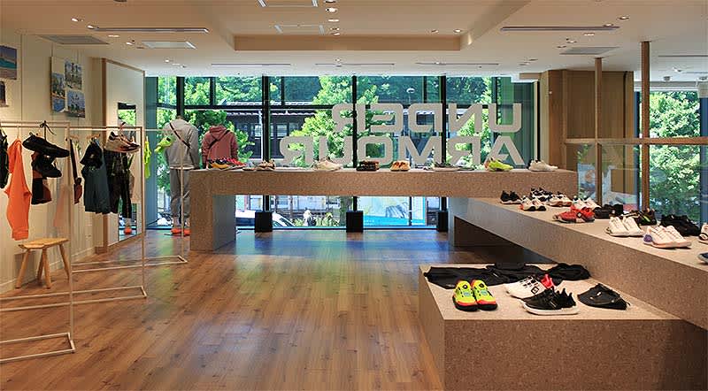 Harajuku Ekimae UNDER ARMOR FOOTWEAR PARK Under Armor for the first time in Japan…