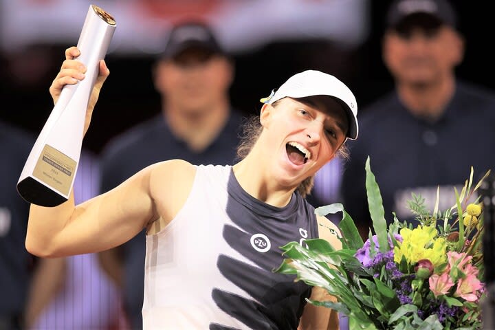 女王シフィオンテクがテニス界の男女賞金格差に苦言！「同じようなことをやっているのだから平等がい…