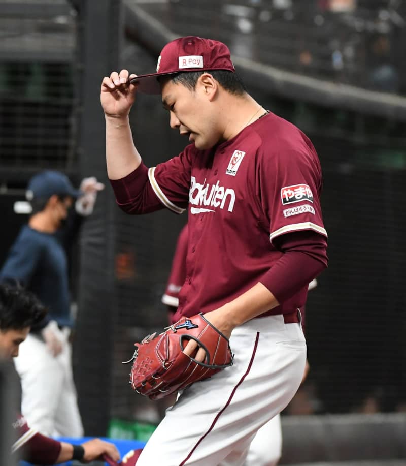 Rakuten loses only 1 hit for the 3rd time this season.