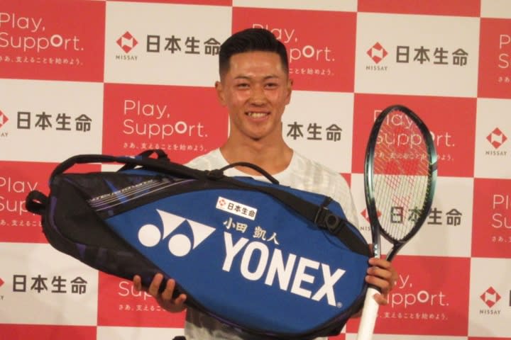 「車いすテニスを盛り上げたい」16歳小田凱人が日本生命と契約！自身が発起人となる新大会設立も同…