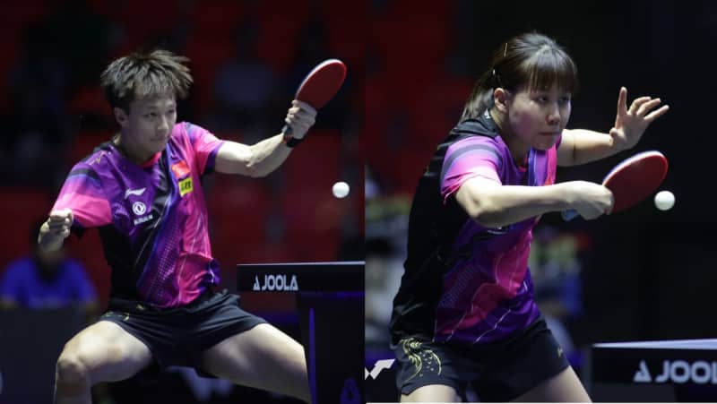 Lin Gaoyuan and Chen Xiaotong win the triple crown Lin Gaoyuan wins a fierce battle that lasts over an hour and wins the men's singles v < table tennis / WTT Star Contender Van...