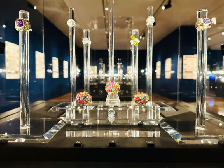 Baby teeth, hair and poison rings...!A shocking "ring collection" gathers at a world heritage museum