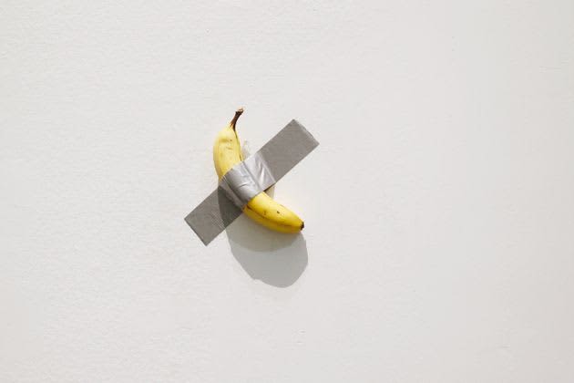 Art student eats famous art that only "sticks a real banana on the wall".Surprised by the “simple reason”