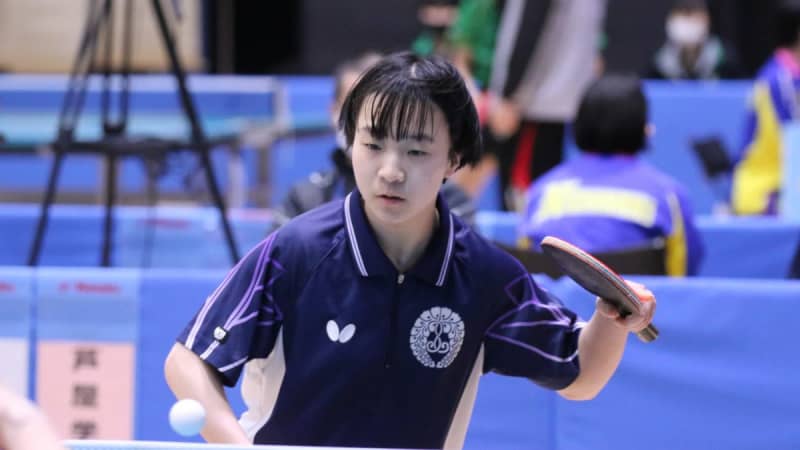 In-high ranker Kosa Takamura (Keitoku High School) goes to Fukuoka University Okinawa Triple Crown King goes on to National University of the Ryukyus <Kyushu student table tennis...