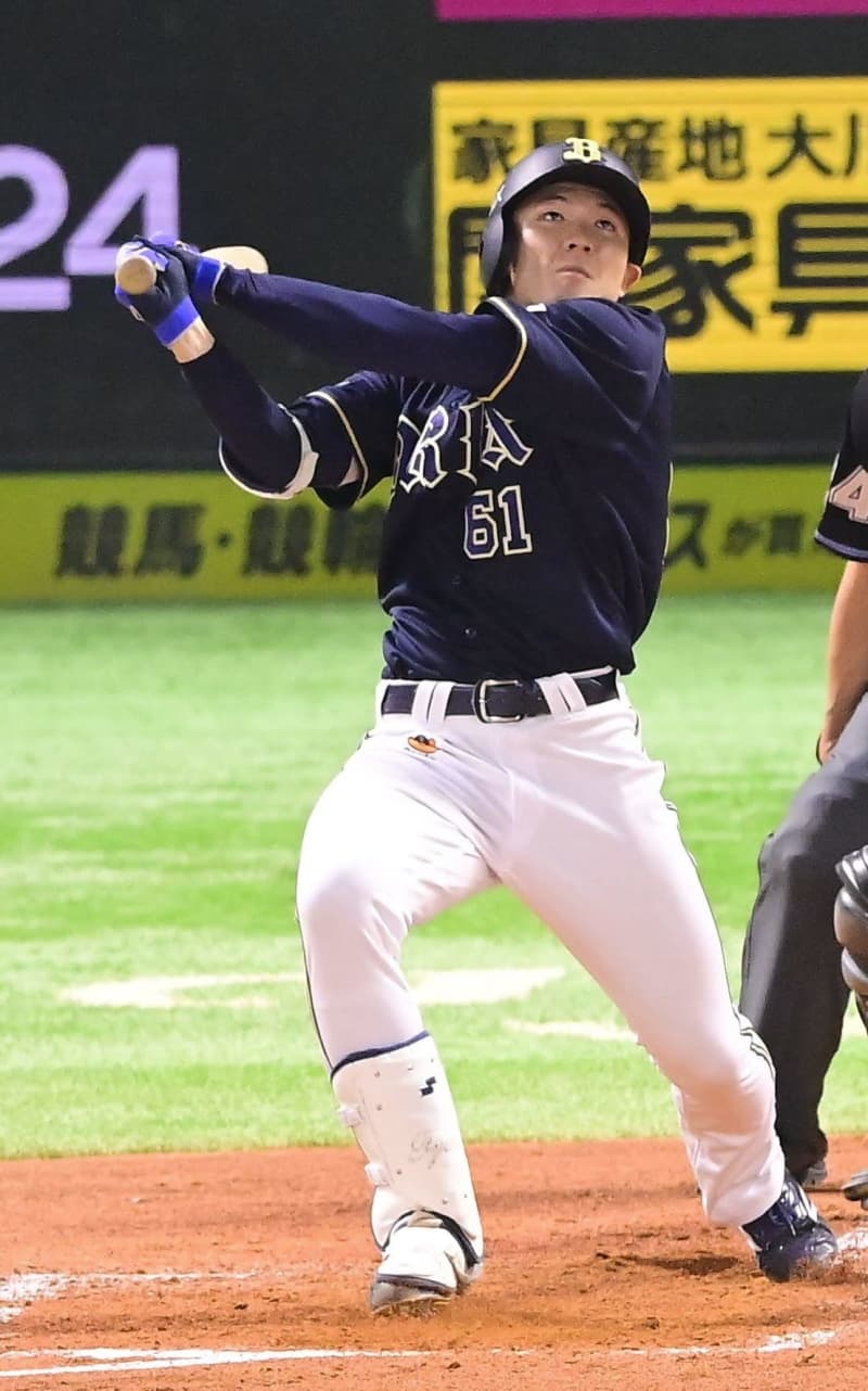 Orix keeps leading alone with 22 hits and 9 points from all starting pitchers.