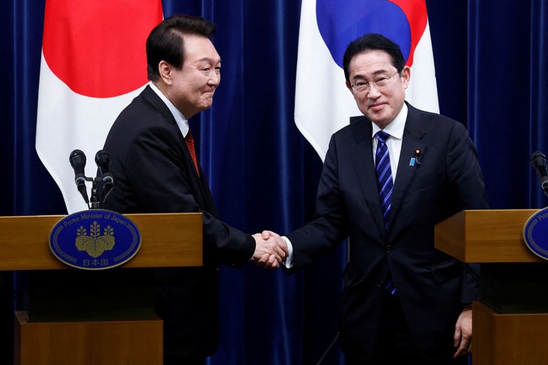 岸田首相「訪韓目前」に韓国の国会議員が竹島に上陸「非友好性しか感じない」集まる批判、政府の対応…