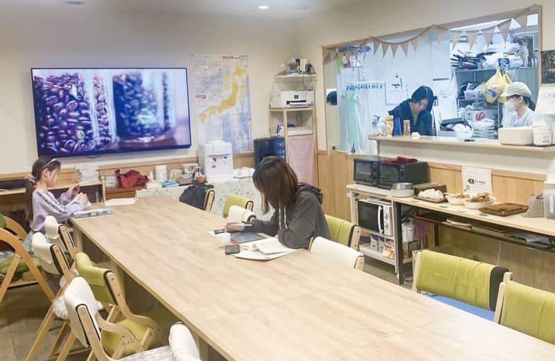 Children's cafeteria Cafe Kitano Offers a place for work and snacks on "learning days" twice a week Hachioji City