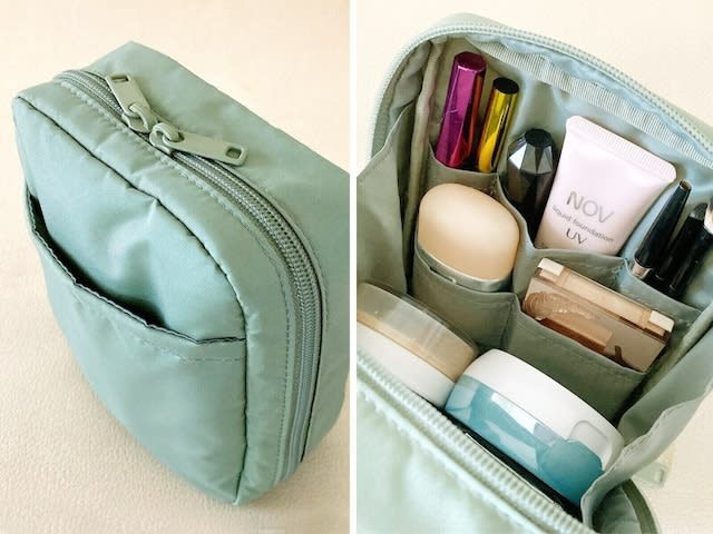 Popular with reviews!MUJI's self-supporting "makeup pouch" is super convenient for travel and outings and is out of stock one after another
