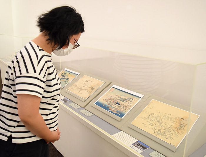 人気浮世絵師が描いた琉球とは？　浦添市美術館で北斎の琉球八景展　7日まで