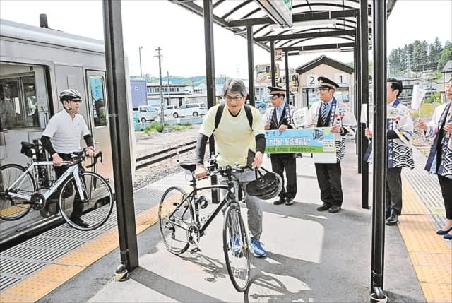 【鉄路と生きる（39）】第4部　水郡線　自転車と乗車 強みに　無人駅も対象　沿線活性化に期待