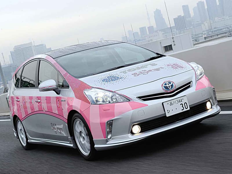 The Prius α, designed by Toms, had both cuteness and outstanding athletic performance [a new car from 10 years ago]