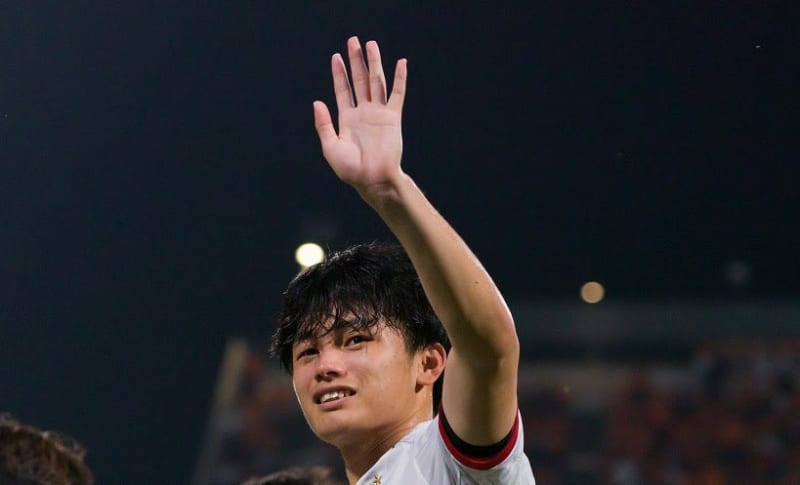 Japan national team FW Kiyo Ueda has scored 20 goals this season!Cercle is Yusuke Matsuo's Wes...