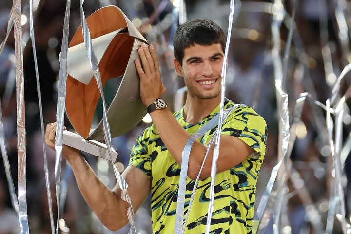Alcaraz wins his home country's Madrid Open for the second time in a row!The second feat in history after Nadal "I can never forget...