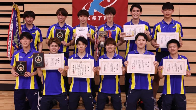 Men's Kwansei Gakuin University and women's Doshisha University win all 7 wins in 7 matches <Kansai Student Table Tennis Spring League>