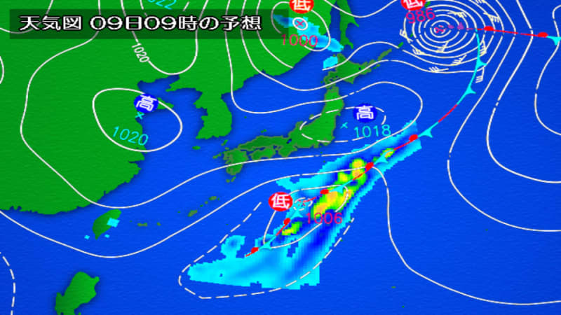 全国的にスッキリとした青空が広がる 北海道はにわか雨に注意