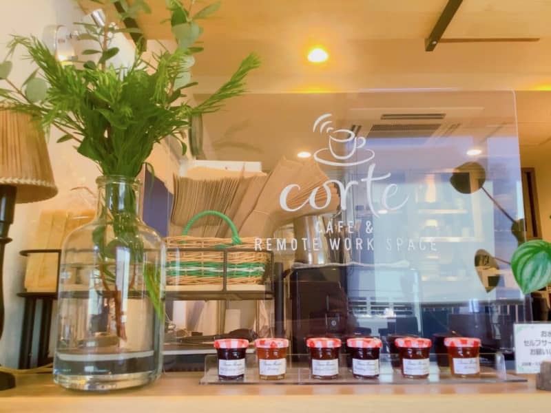 [Shonandai] Remote work and tea at Cafe Corte!The semi-private work space is excellent to use ♬