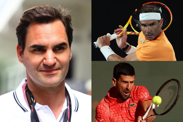 Federer yells injured Nadal and Djokovic: 'I wish them all the best', 'strongly...