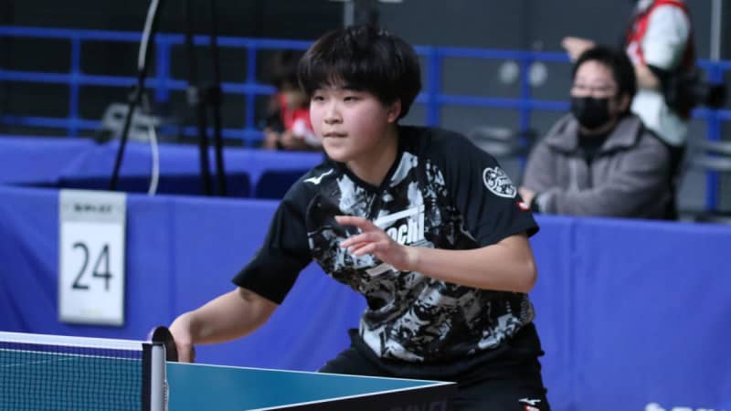 All Japan Junior Best 16, Shinna Nagabe from Masachi Fukaya High School goes to Niigata University Many national representatives go on to school <Hokuriku student table tennis ...