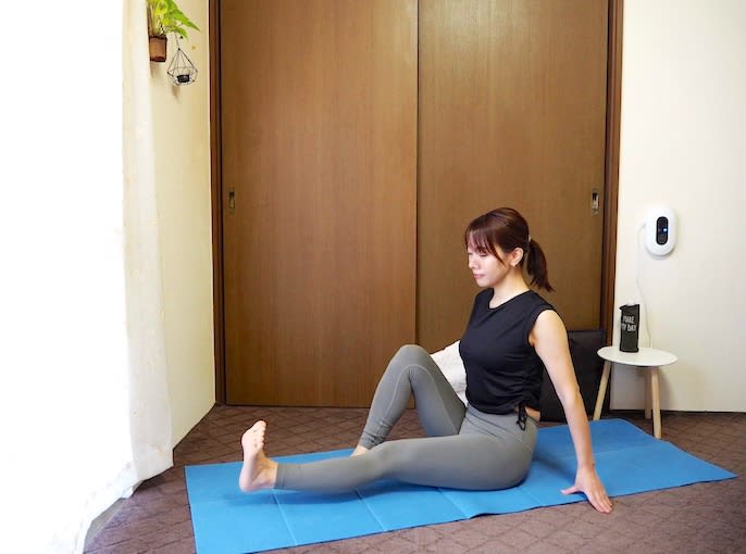 Make the saggy "knee meat" refreshing!How to start massage and exercise from today