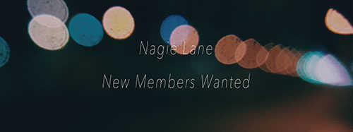 Nagie Lane announces recruitment of new members as rei and euro end activities