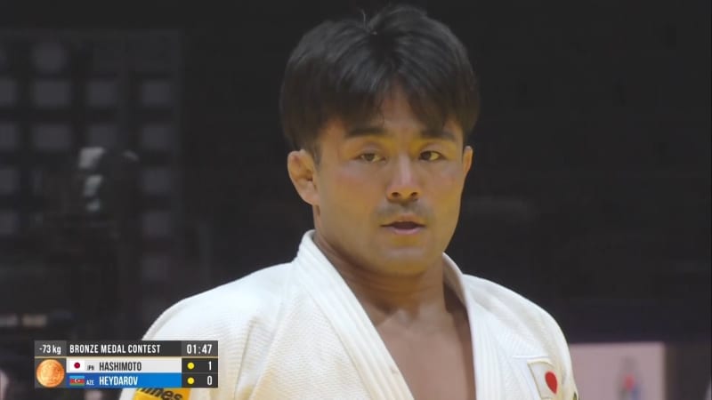 Judo, Soichi Hashimoto (31) earns bronze medal