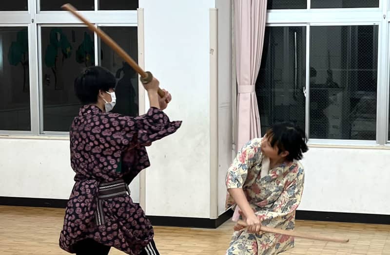 江戸時代の逗子が舞台　チャンバラ時代劇、13日上演へ　沼間中8人「斬られ役」に
