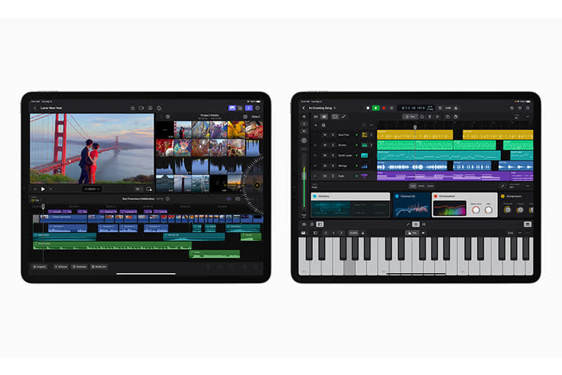 アップル、iPad向け「Final Cut Pro」「Logic Pro」を発表。月額700円