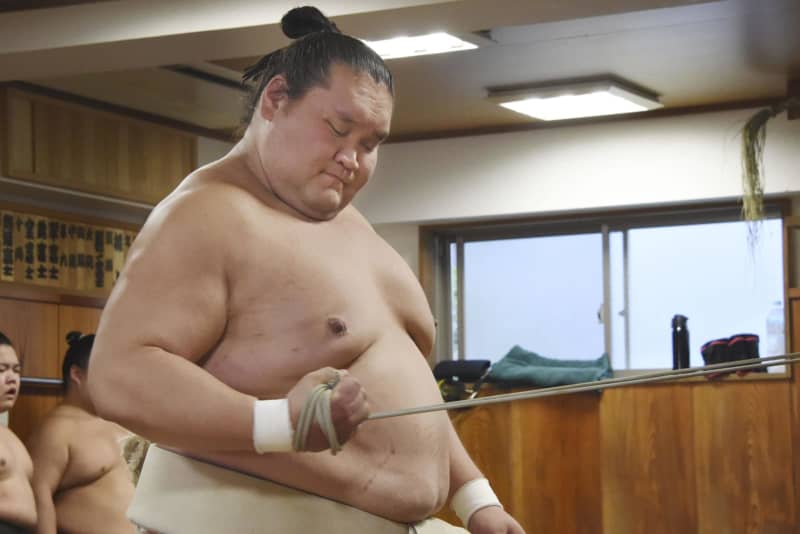 Master ``If you go out, you will win'' Opinion on Terunofuji's participation in the summer tournament